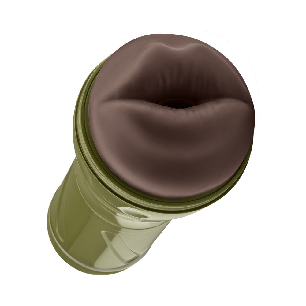 Forto Model M-80 Hard-Side Mouth Masturbator - Dark