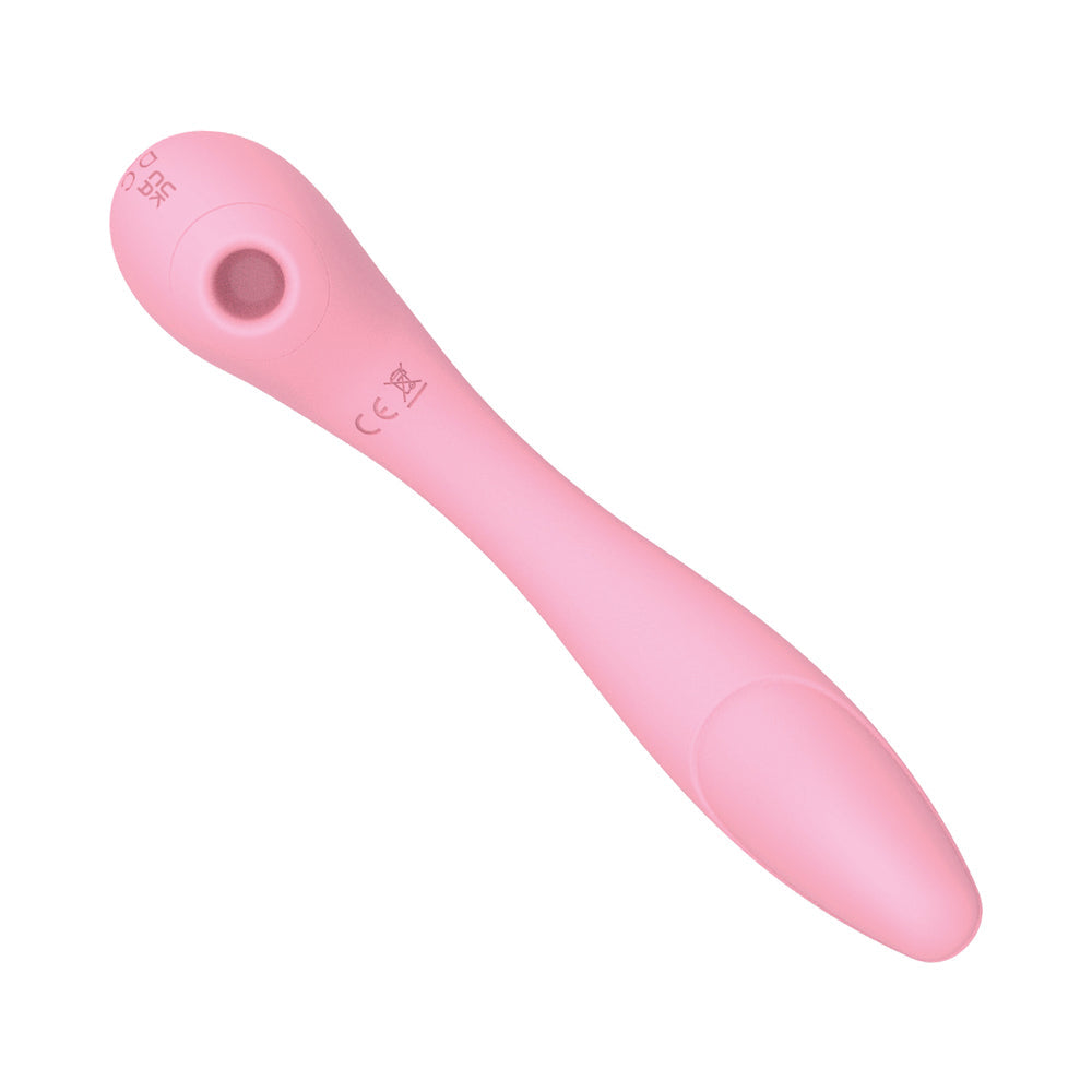 Blaze Bendable Suction Massager-Pink