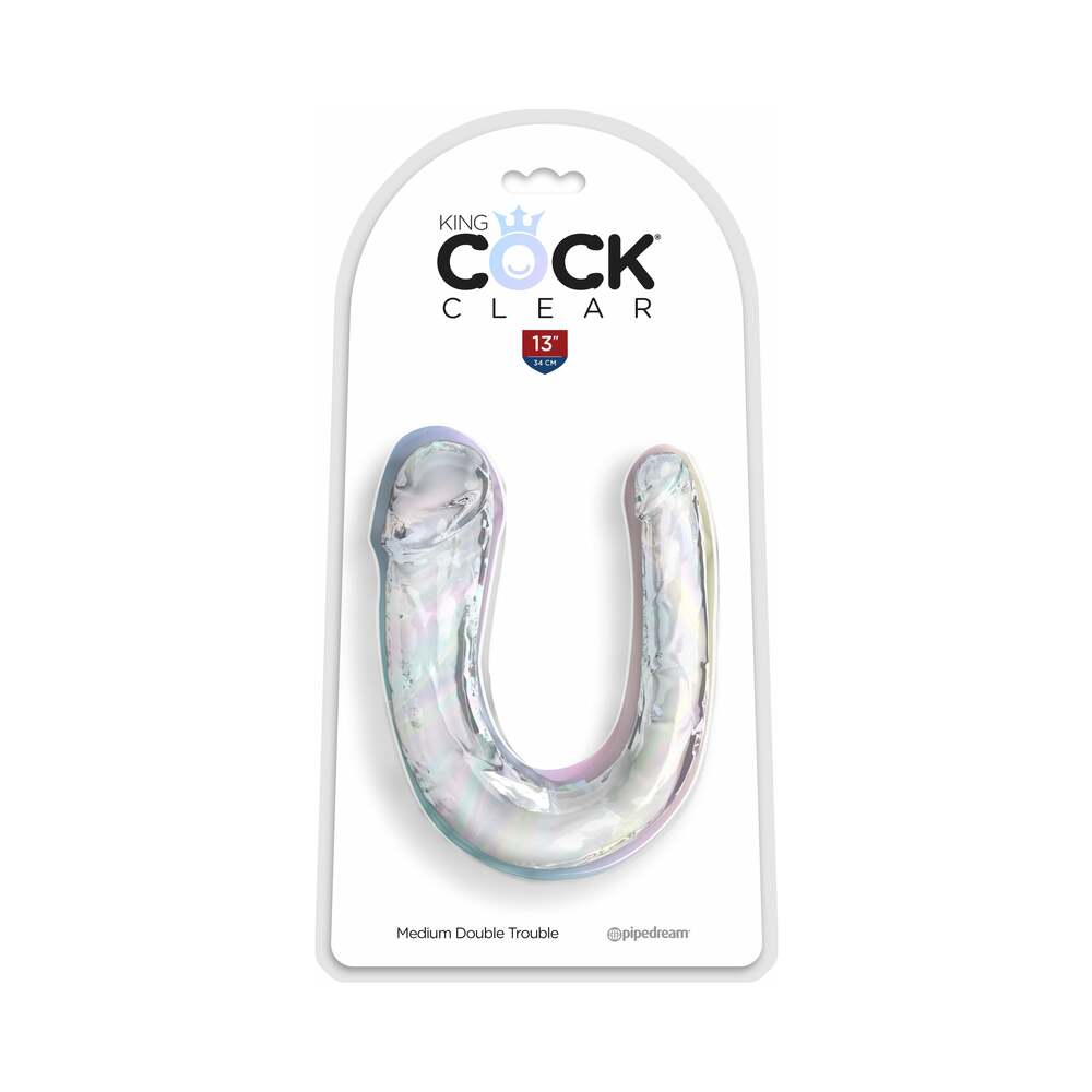 King Cock Clear Double Trouble-Medium