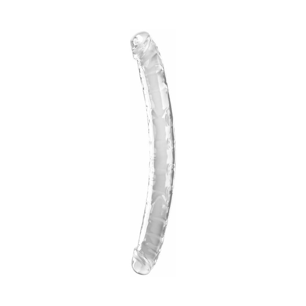 King Cock Clear Double Dildo 18"