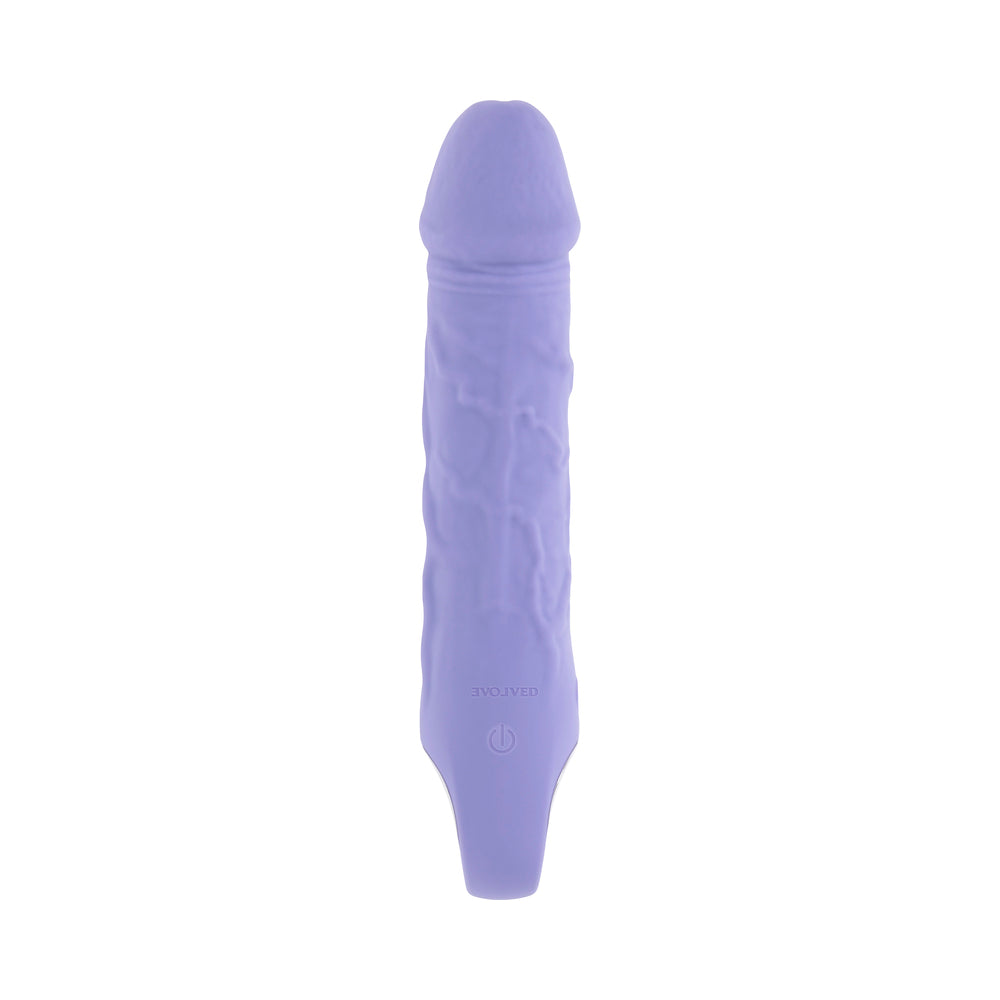 Evolved Purple Fantasy Realistic Vibrator - Purple