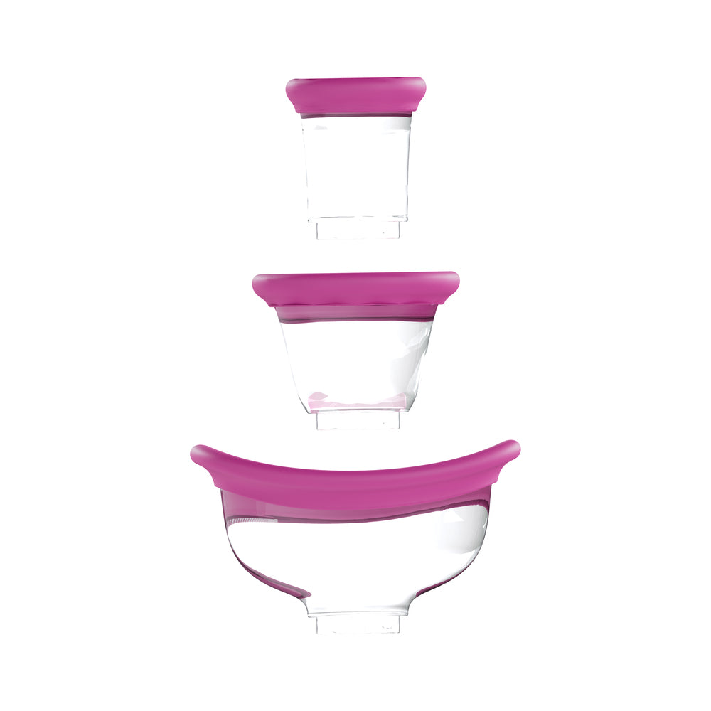 Shots Pumped Delightful Clitoral, Nipple & Breast Pump - Pink