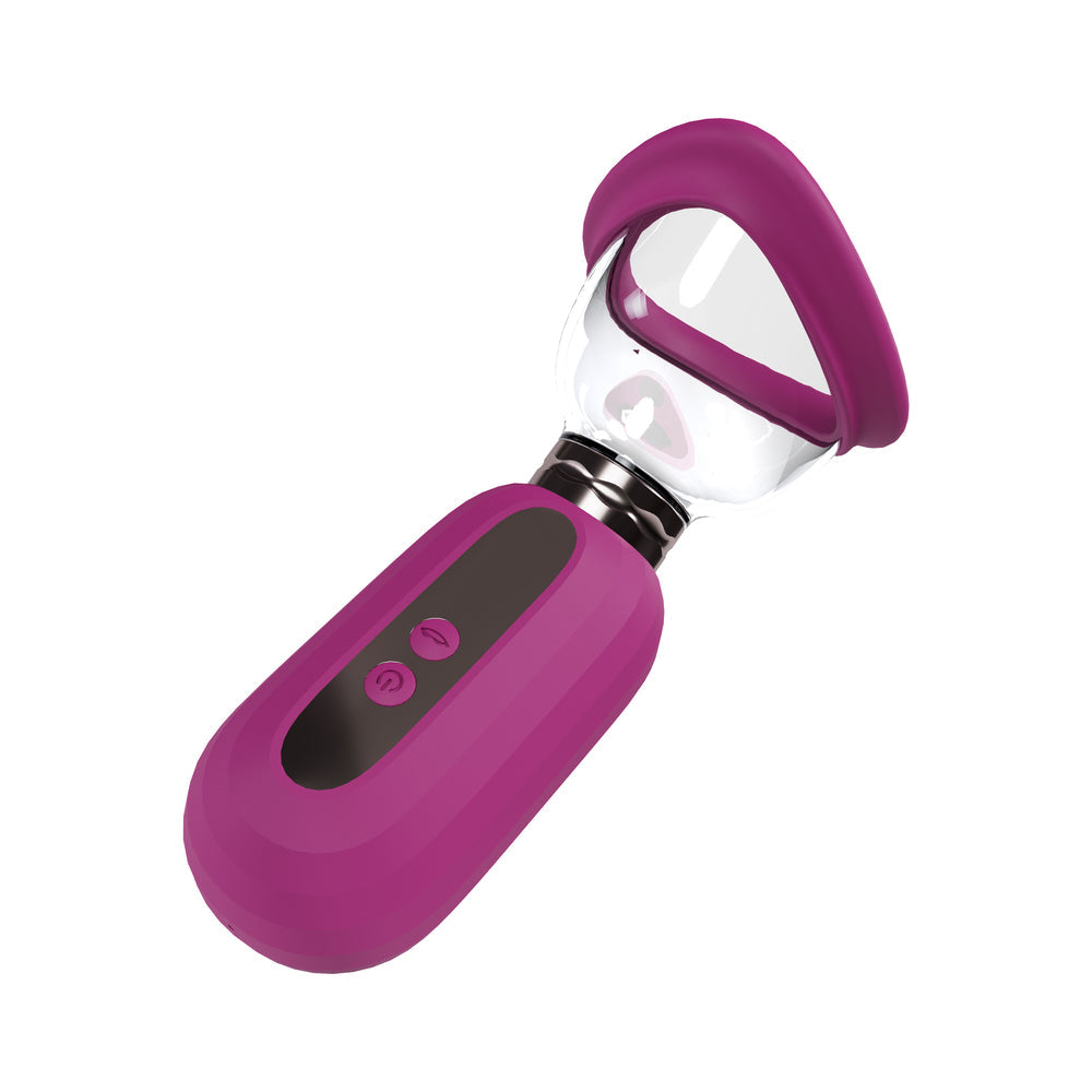 Shots Pumped Dazzling Clitoral, Nipple & Breast Pump - Pink