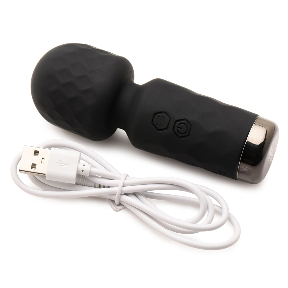Bang! 10X Mini Silicone Wand - Black