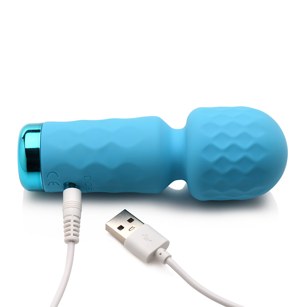 Bang! Mini Silicone Wand - Blue