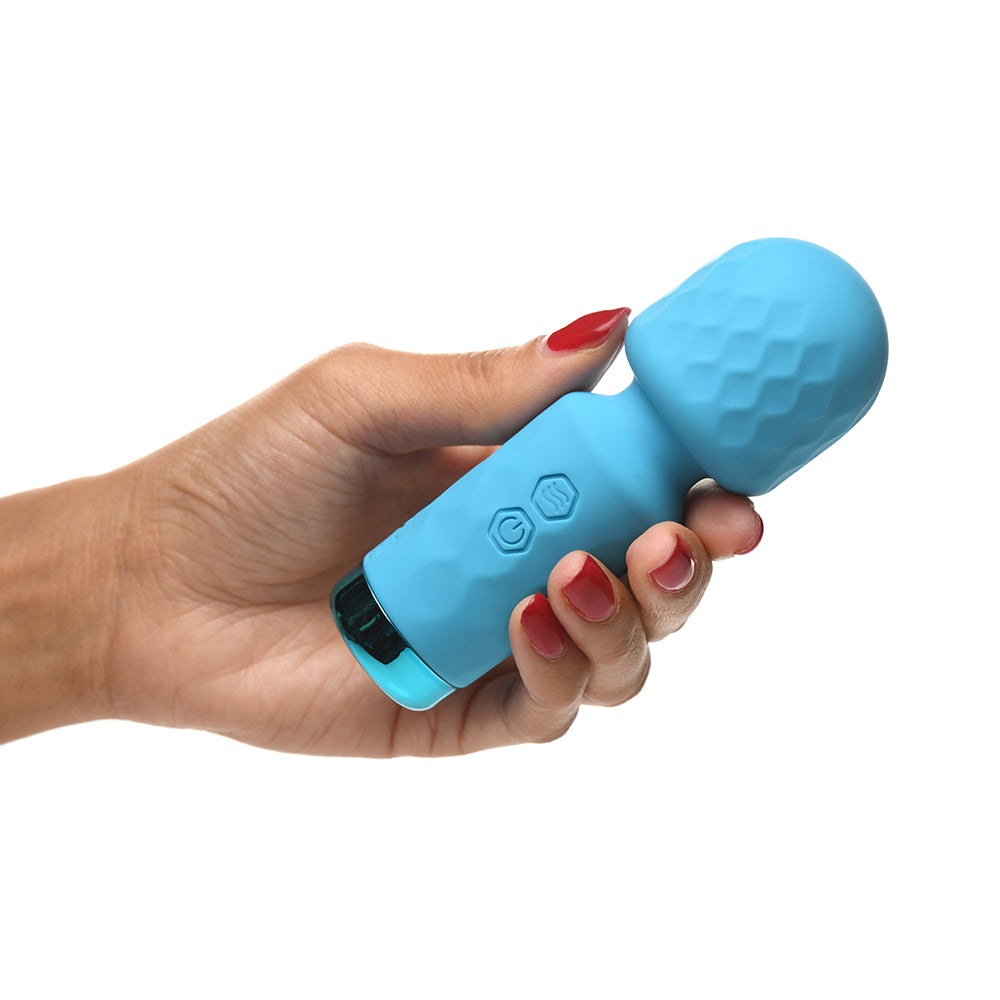 Bang! Mini Silicone Wand - Blue