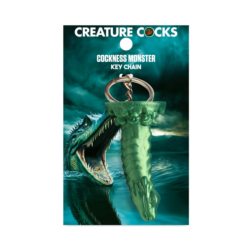 Creature Cocks Cockness Monster Silicone Key Chain - Multi Color