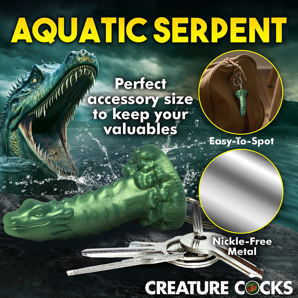 Creature Cocks Cockness Monster Silicone Key Chain - Multi Color