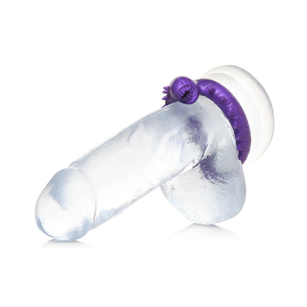 Creature Cocks Slitherine Silicone Cock Ring - Purple