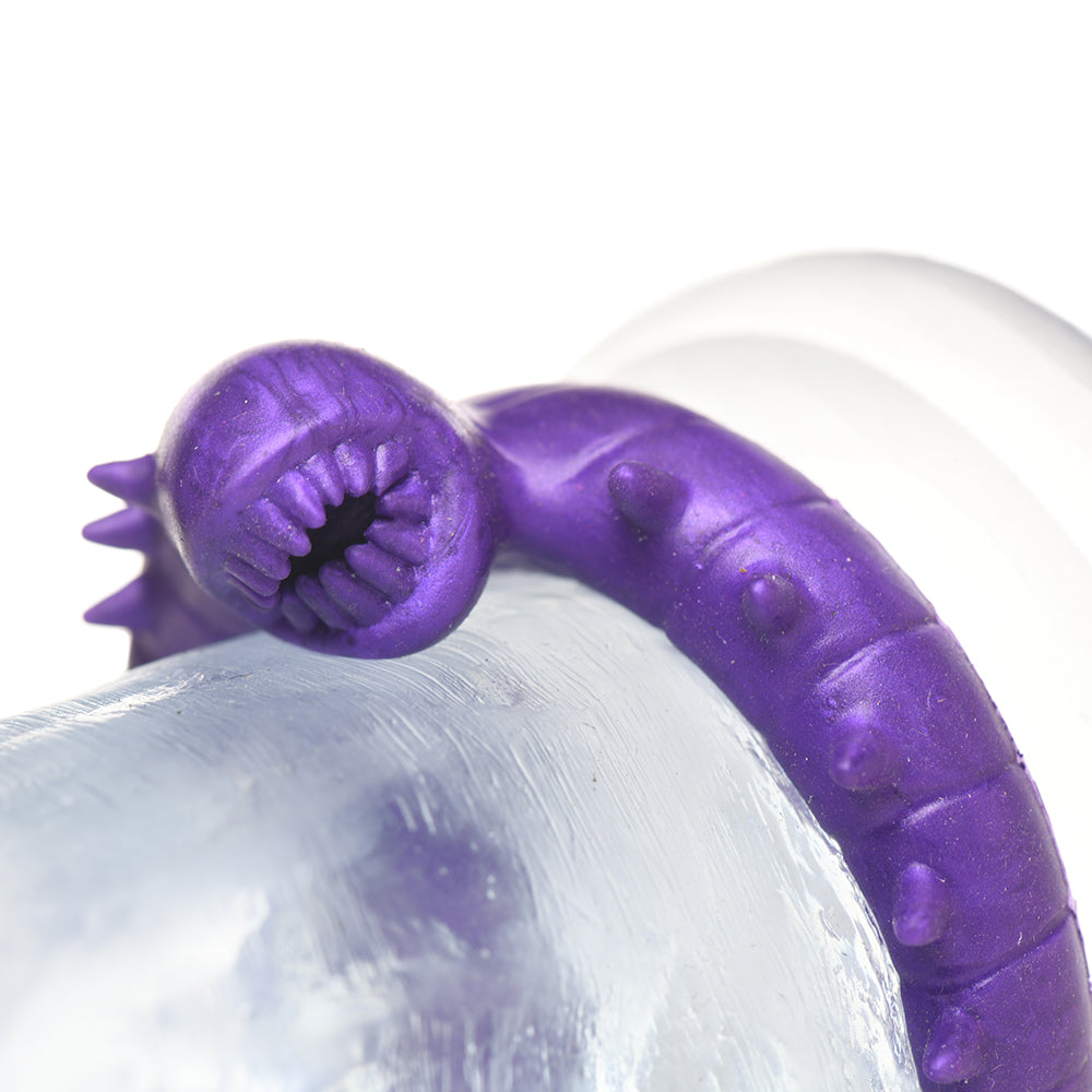Creature Cocks Slitherine Silicone Cock Ring - Purple