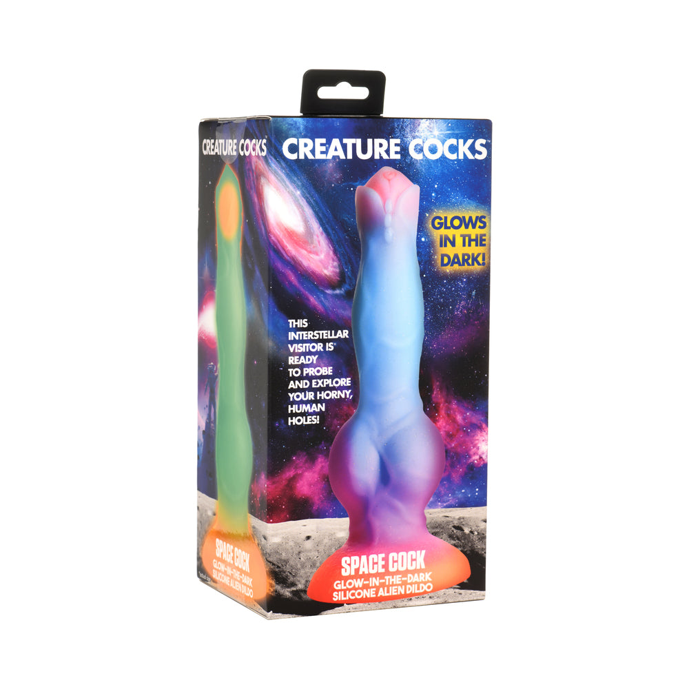 Creature Cocks Space Cock Glow In The Dark Alien Dildo