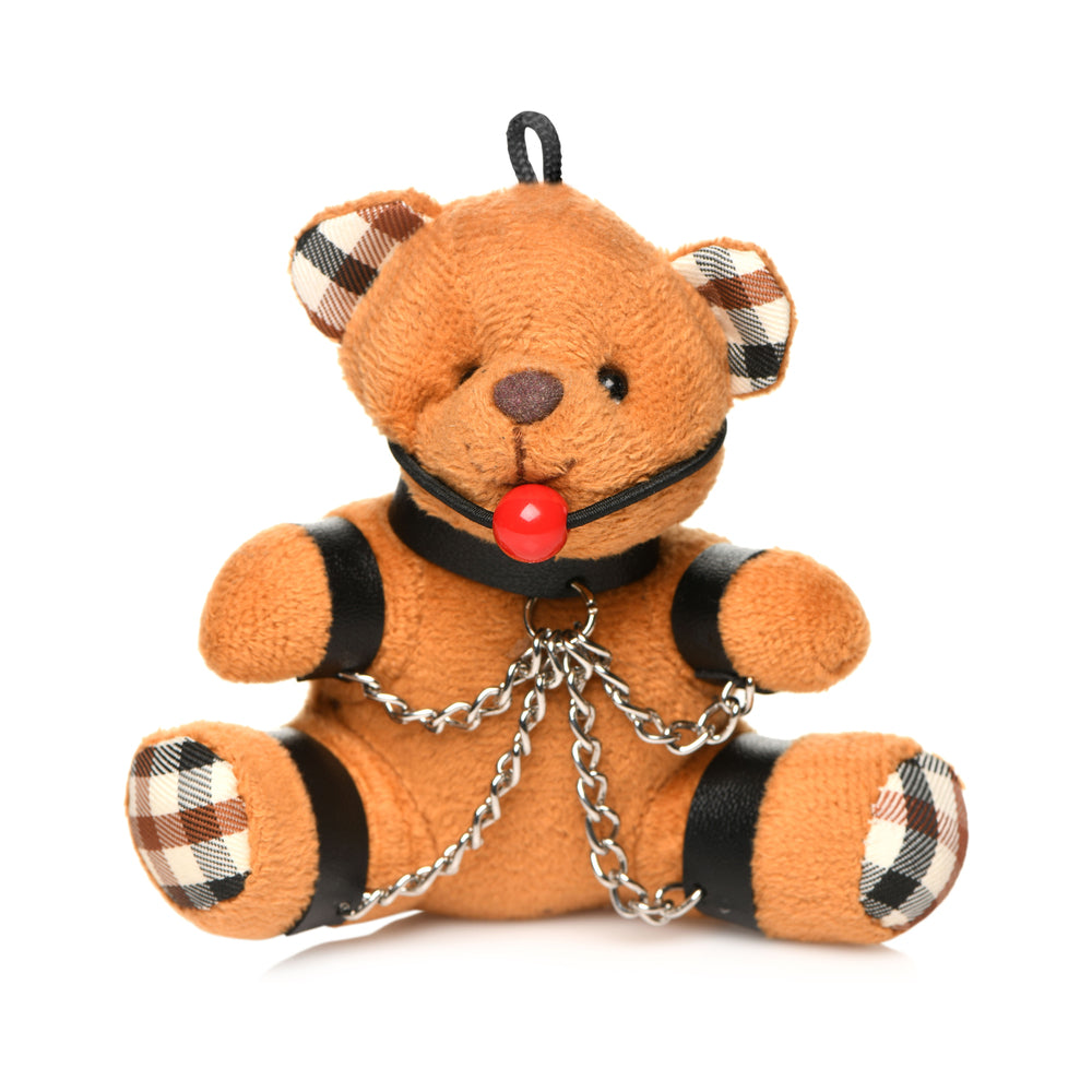 Master Series Teddy Bear Keychain-Gagged