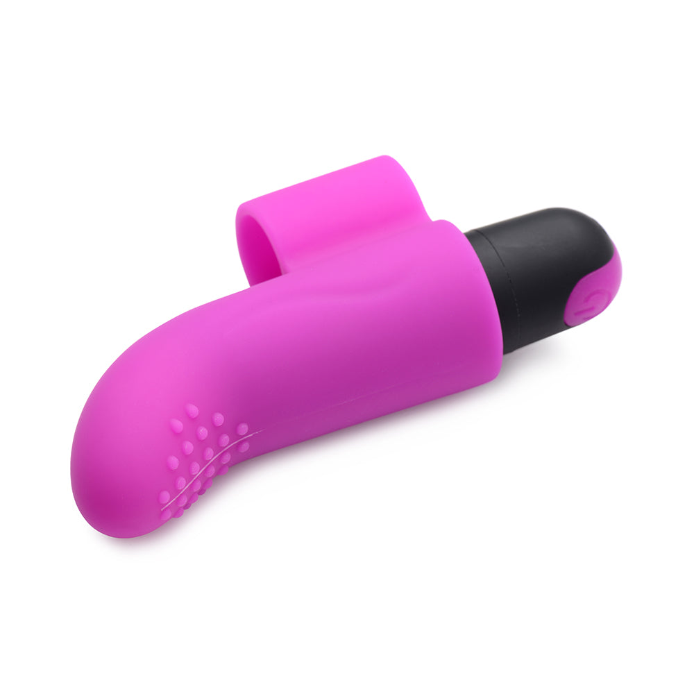 Bang! Couple's Kit with RC Bullet, Blindfold, Cock Ring & Finger Vibe - Purple