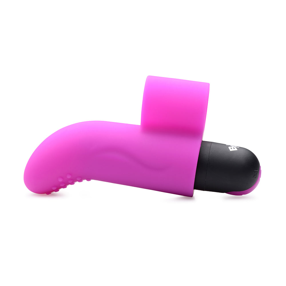 Bang! Couple's Kit with RC Bullet, Blindfold, Cock Ring & Finger Vibe - Purple