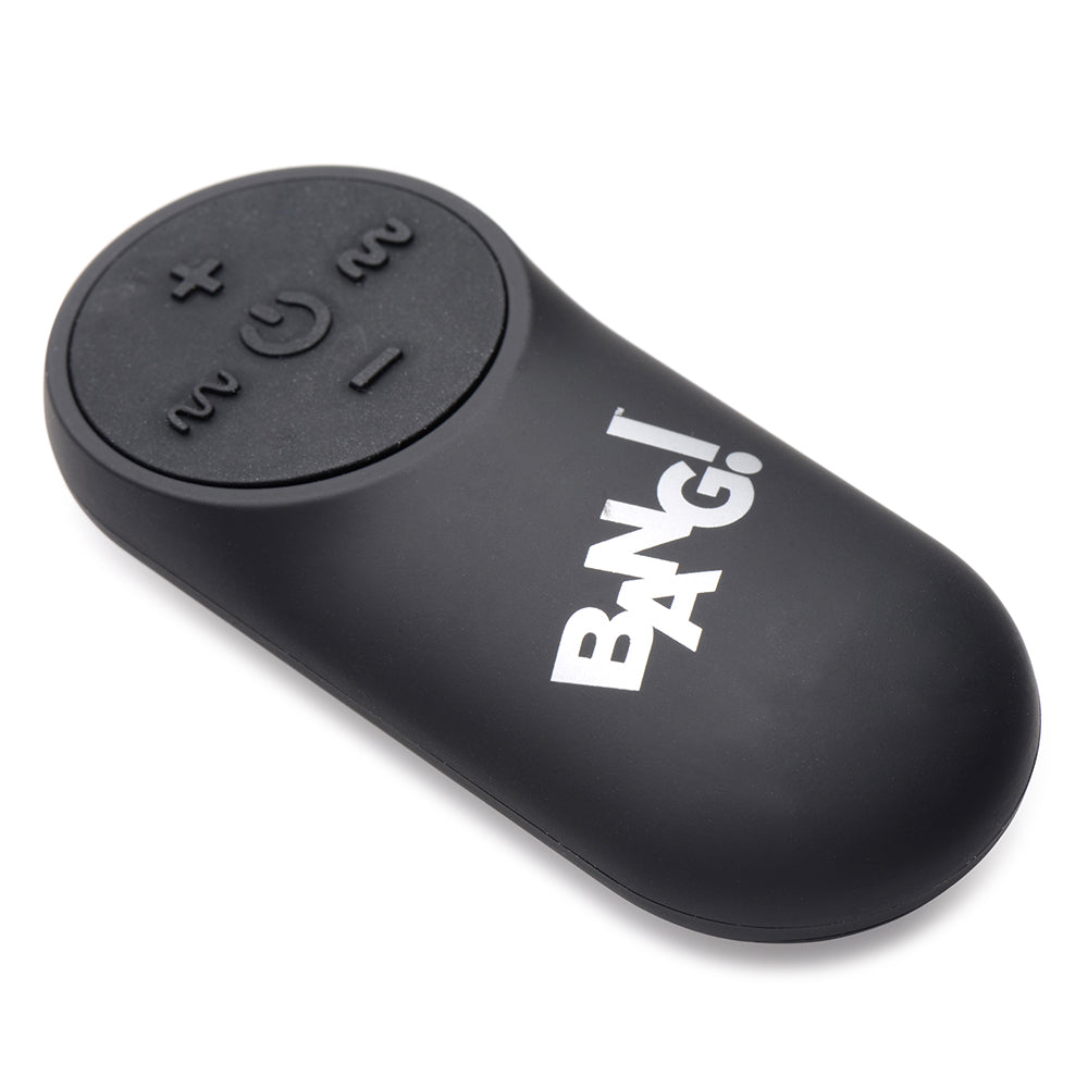 Bang! Couple's Kit with RC Bullet, Blindfold, Cock Ring & Finger Vibe - Purple