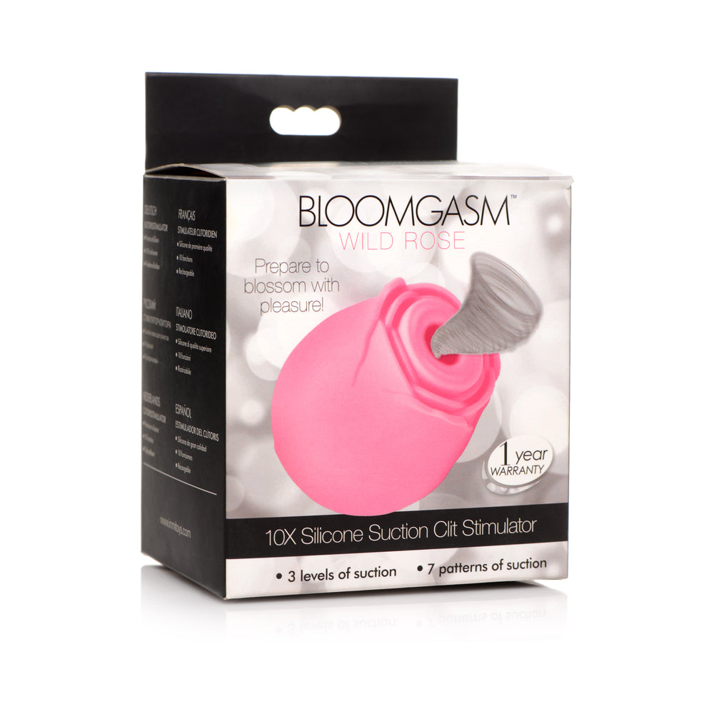 Inmi Bloomgasm Wild Rose 10X Stimulator - Pink