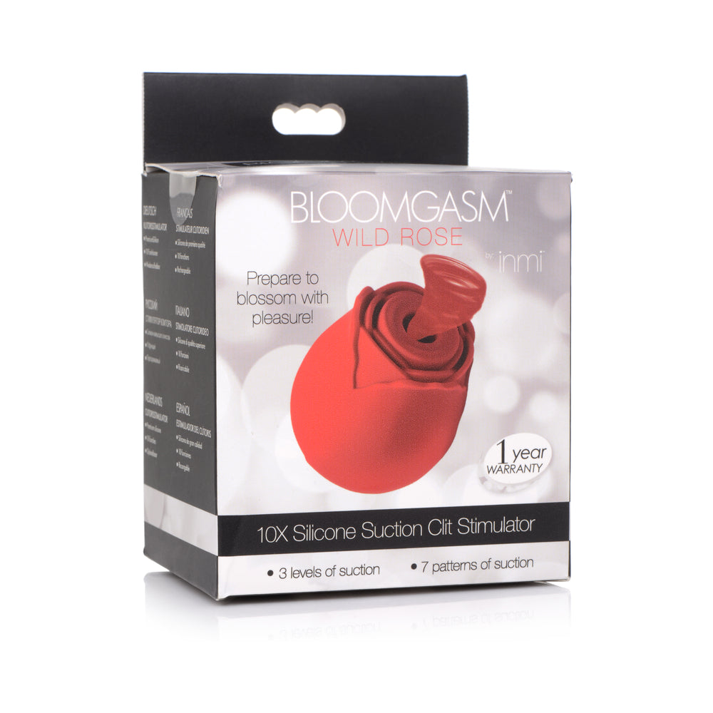Inmi Bloomgasm Wild Rose 10x Clitoral Stimulator