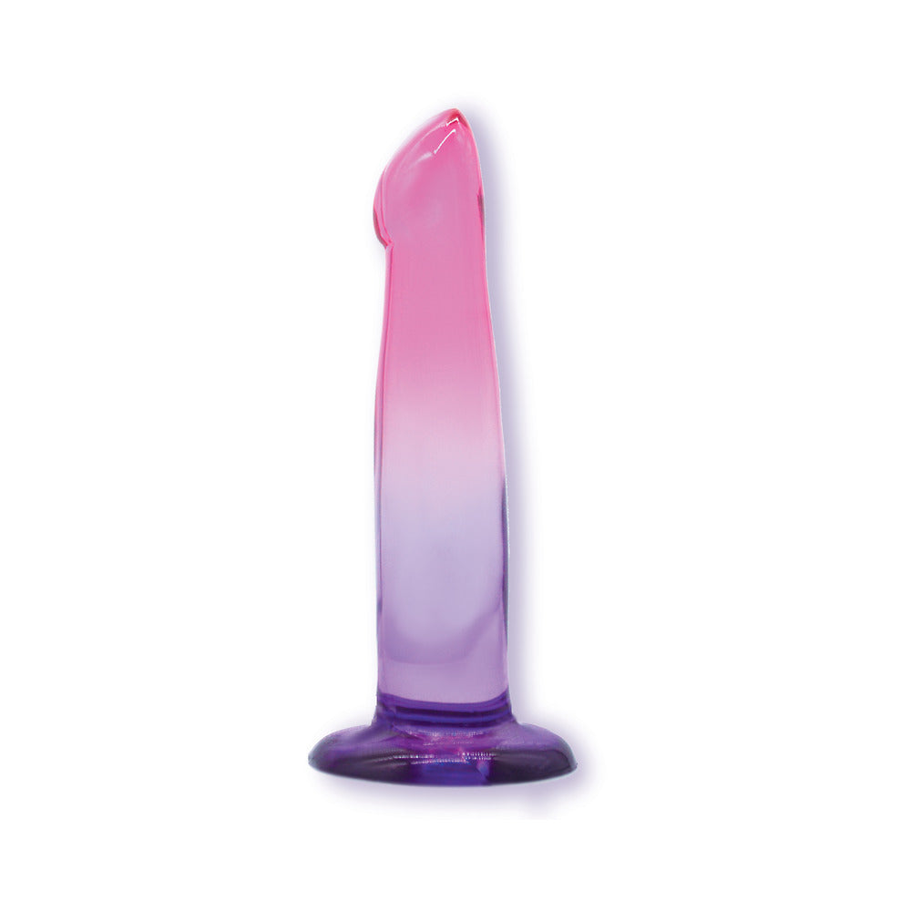 Shades Jelly TPR Gradient Dong Small - Pink/Purple