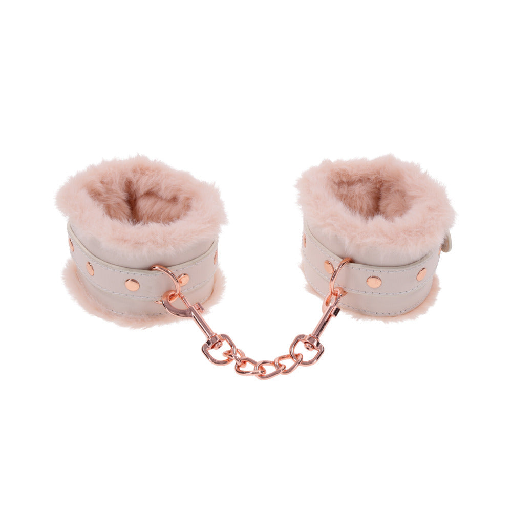S&M Peaches ‘n CreaMe Fur Handcuffs