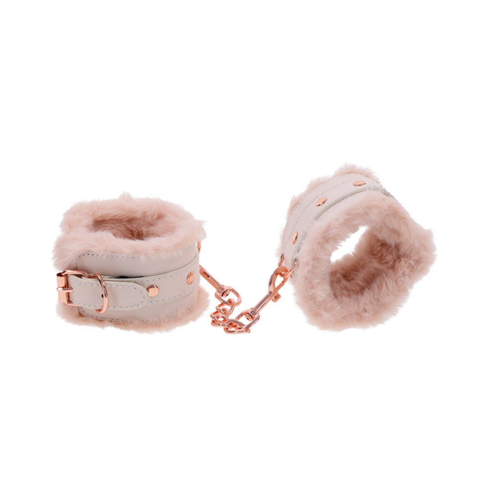 S&M Peaches ‘n CreaMe Fur Handcuffs