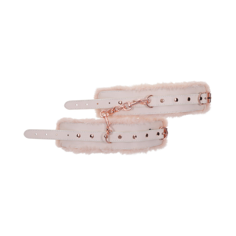S&M Peaches ‘n CreaMe Fur Handcuffs