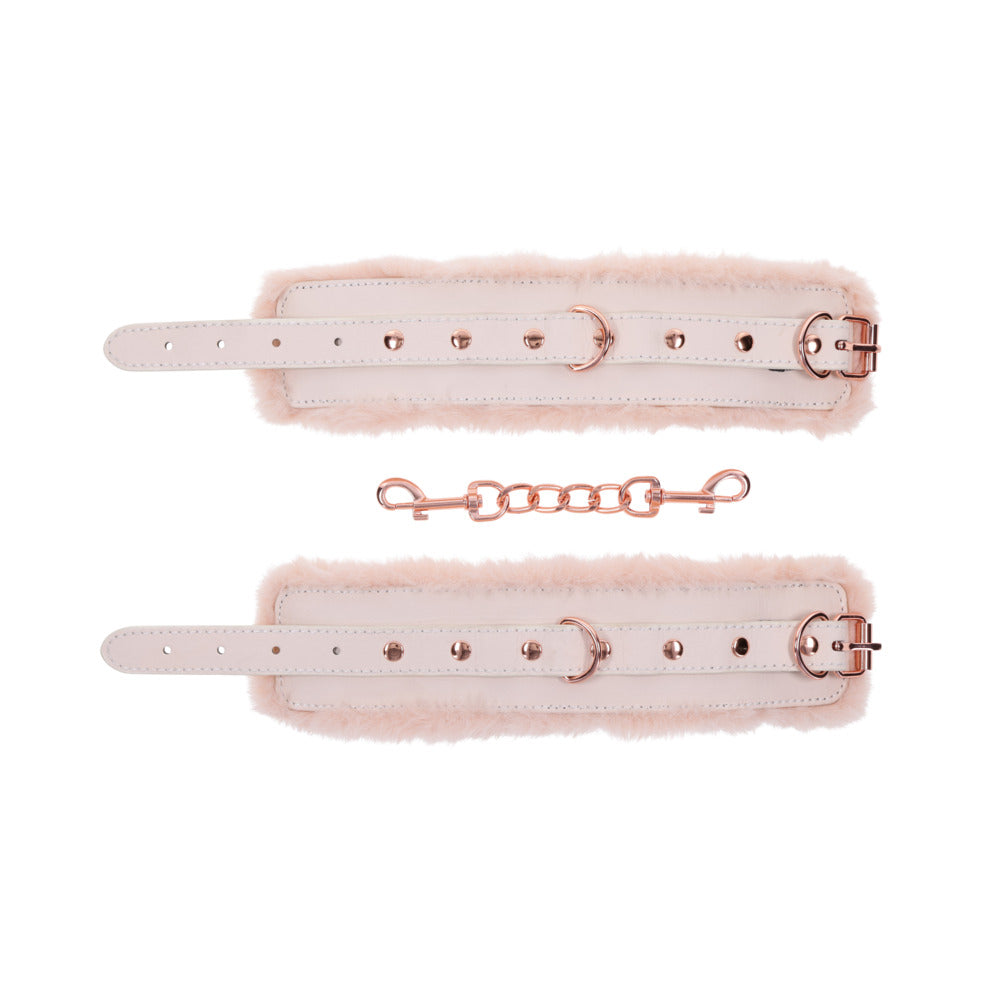 S&M Peaches ‘n CreaMe Fur Handcuffs