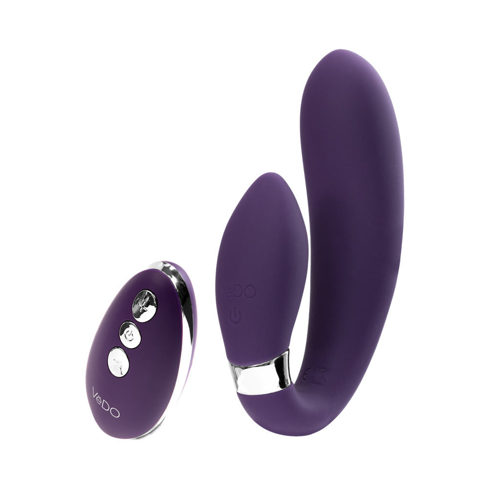 VeDO Jeni Dual Motor Vibe w/Remote - Purple