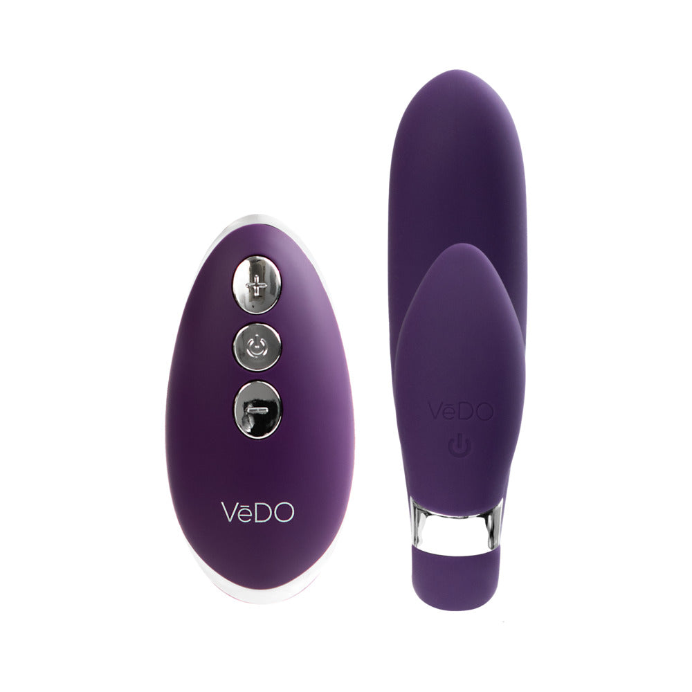 VeDO Jeni Dual Motor Vibe w/Remote - Purple