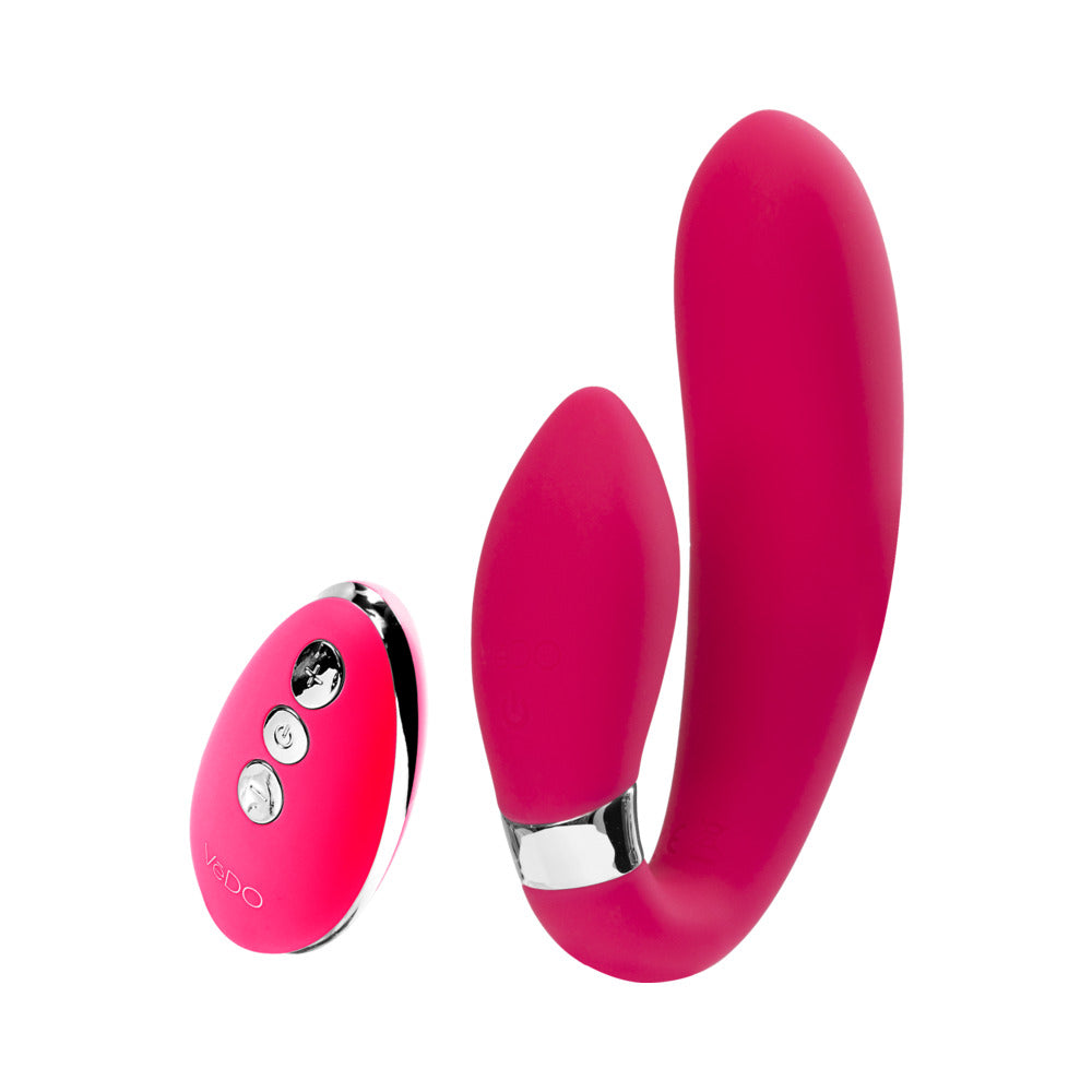 VeDO Jeni Dual Motor Vibe w/Remote - Pink