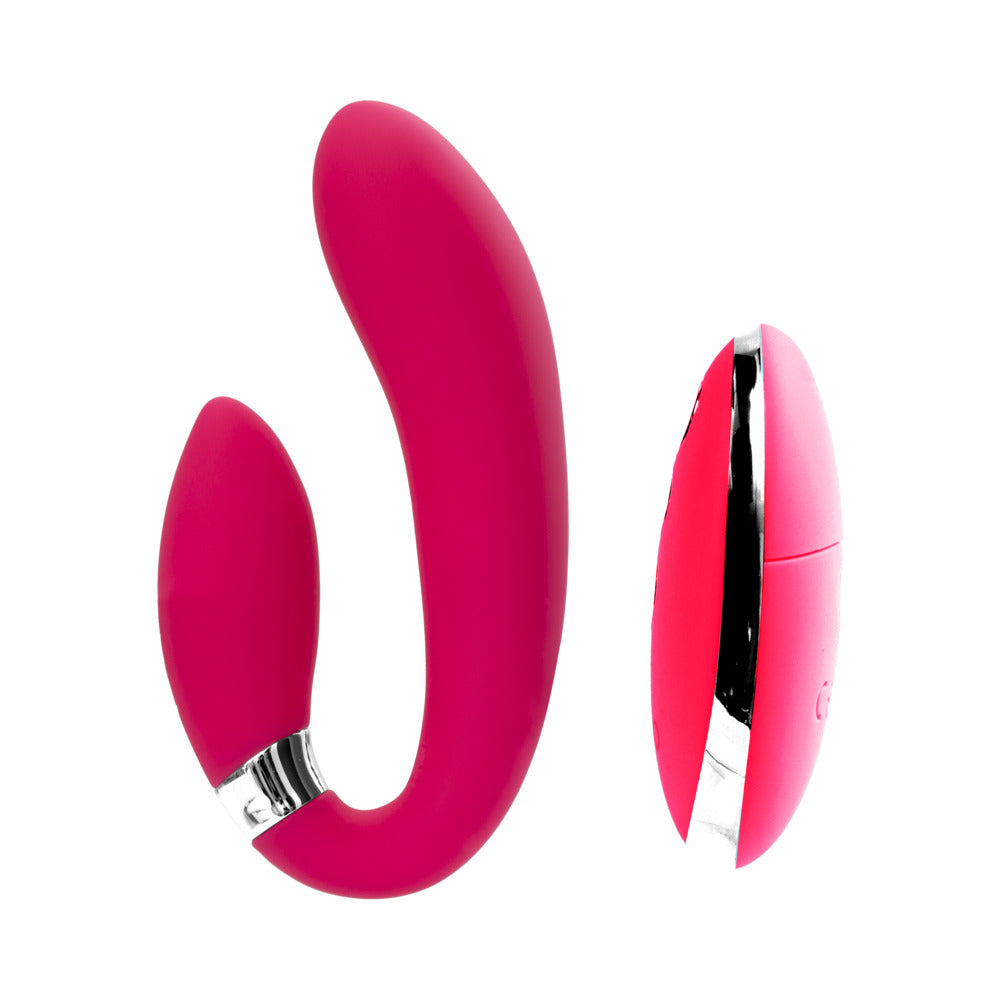 VeDO Jeni Dual Motor Vibe w/Remote - Pink