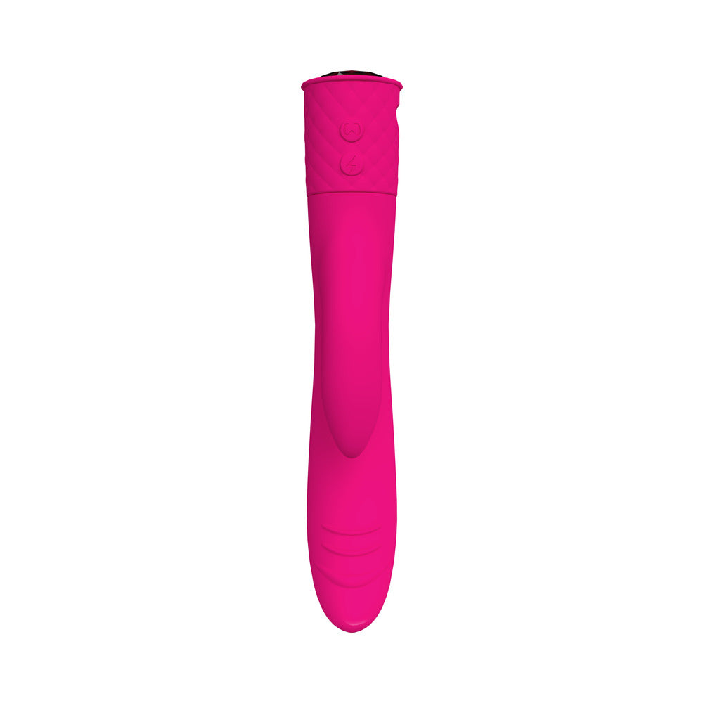 Lola Milani Mystique Rabbit w/Black Bottle - Fuchsia