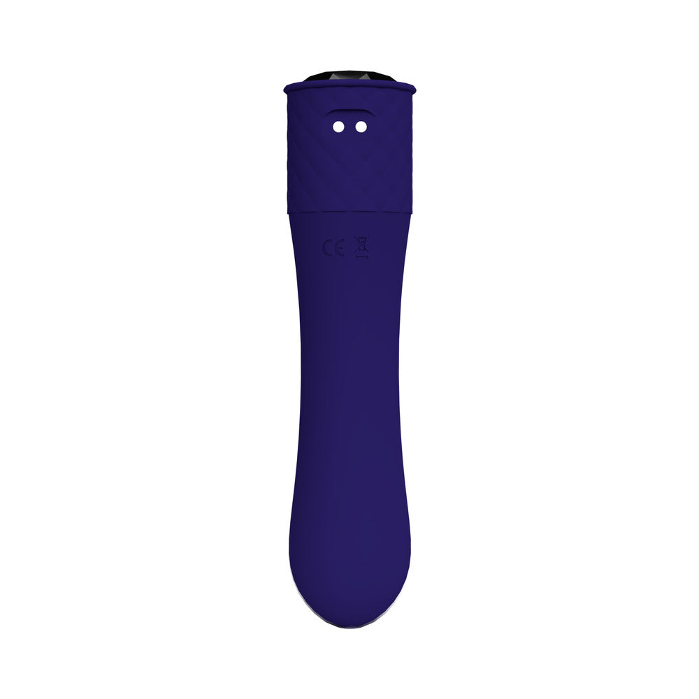 Lola Milani Mystique Bullet w/Pink Bottle - Dark Purple