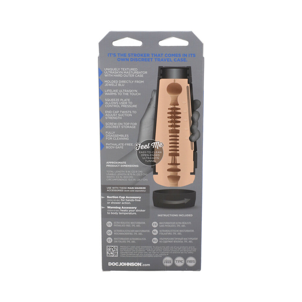 Main Squeeze ULTRASKYN Pussy Stroker - Jewelz Blu, Vanilla