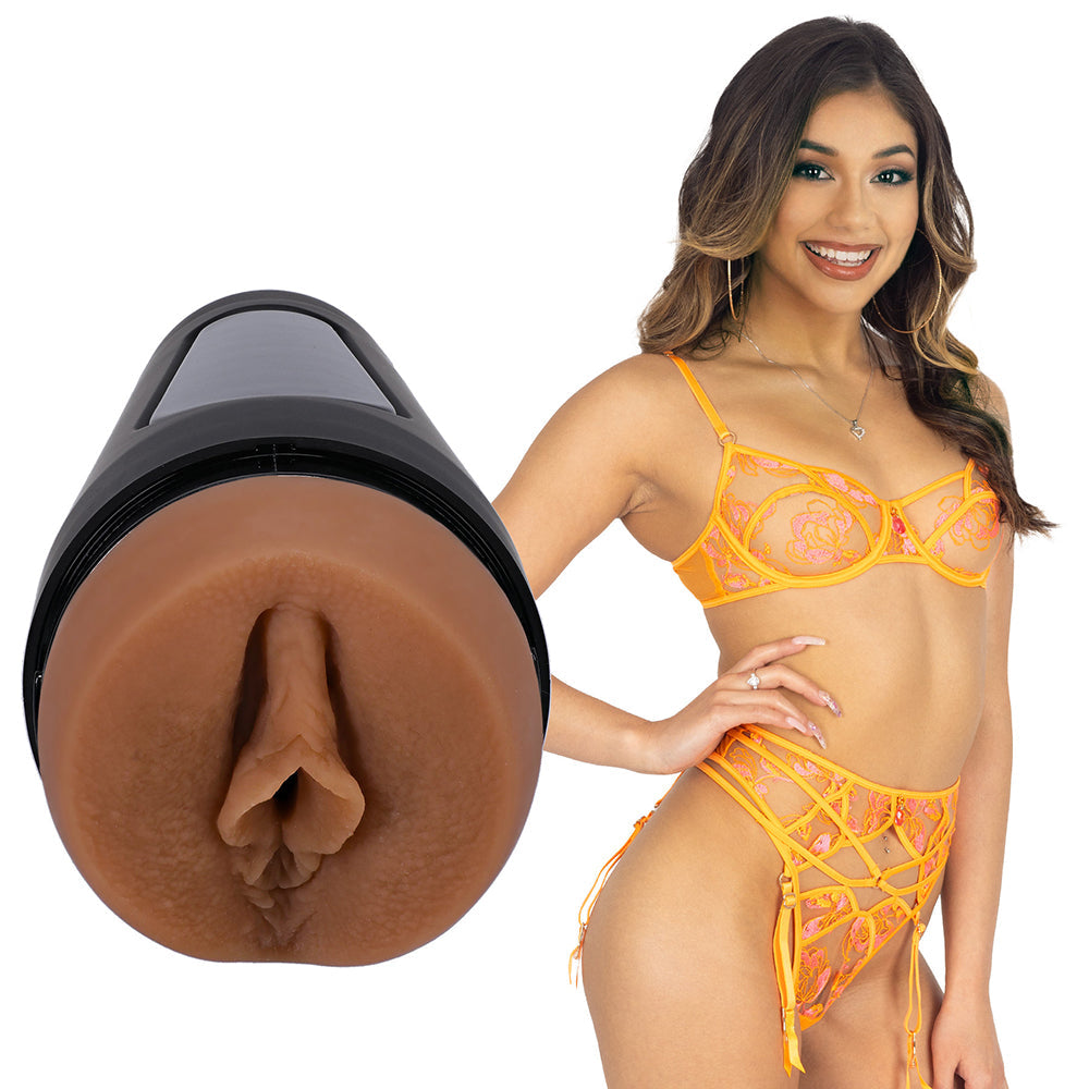 Main Squeeze ULTRASKYN Pussy Stroker - Xxlayna Marie, Caramel