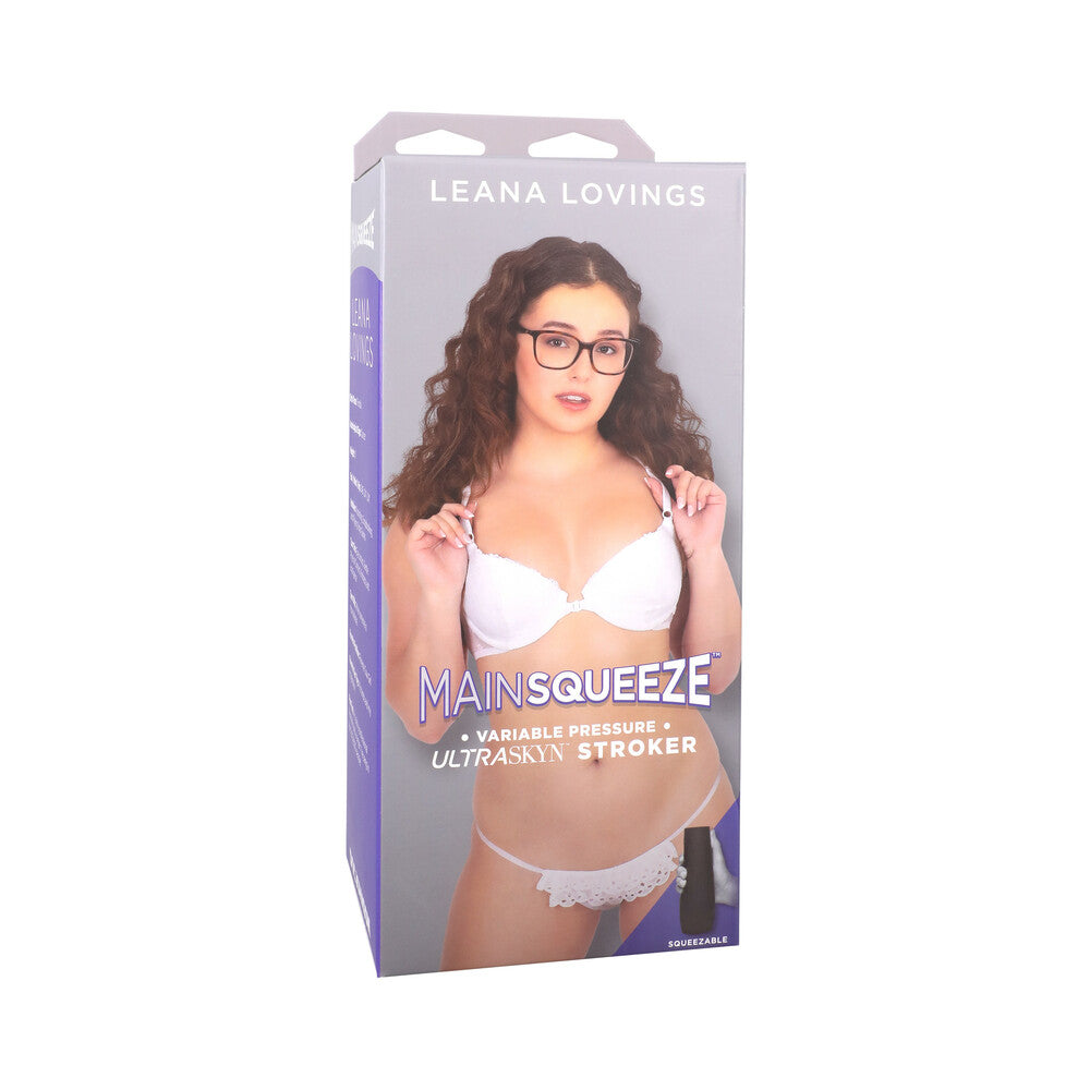 Main Squeeze ULTRASKYN Pussy Stroker - Leana Lovings, Vanilla