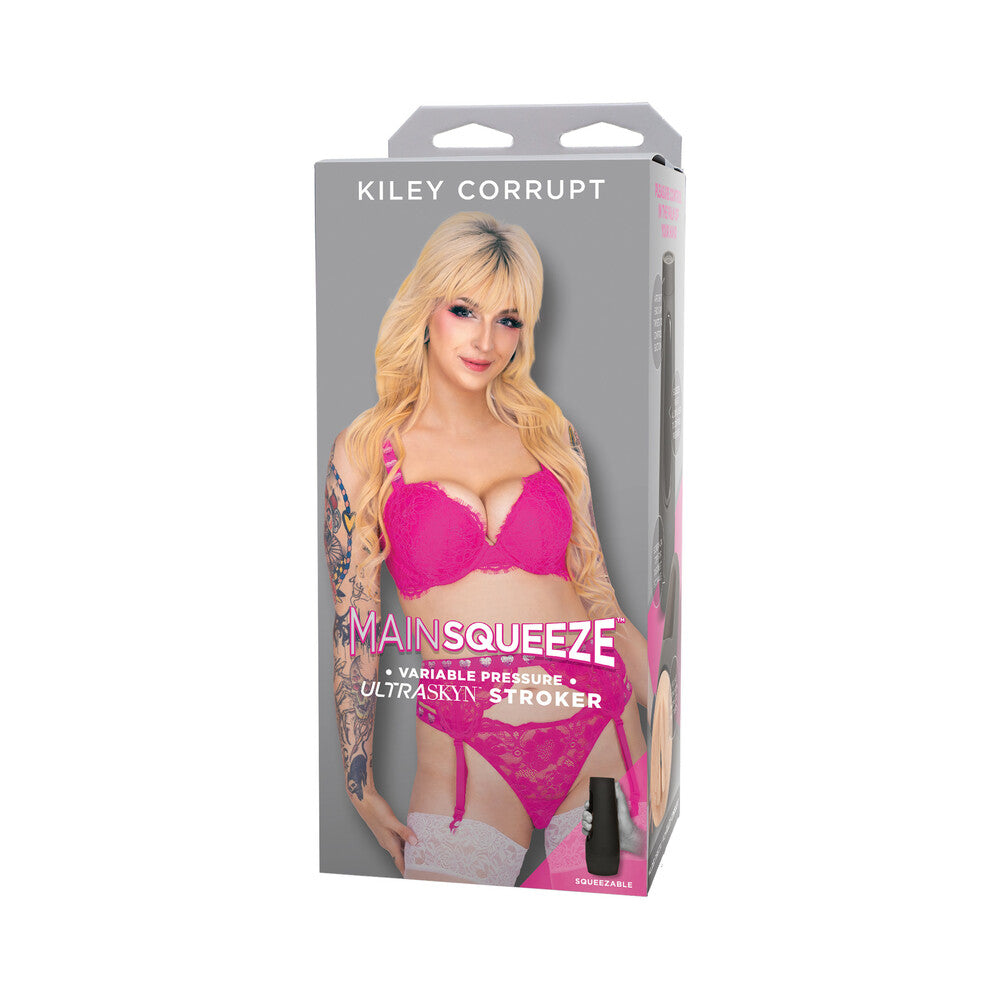 Main Squeeze ULTRASKYN Pussy Stroker - Kiley Corrupt, Vanilla