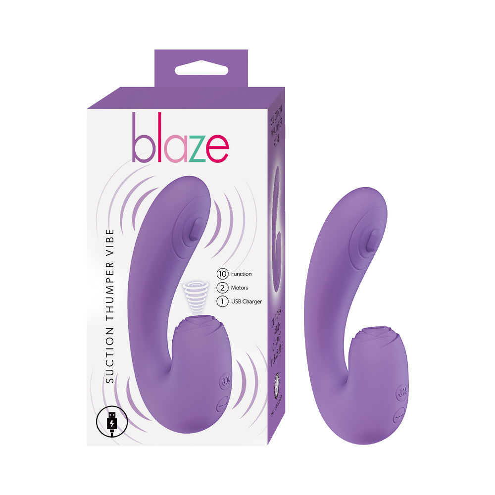 Blaze Suction Thumper-Lavender