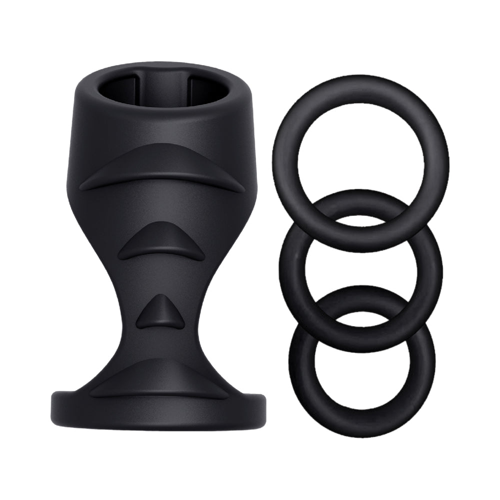 Enhancer Rockhard 4 In One Kit - Black
