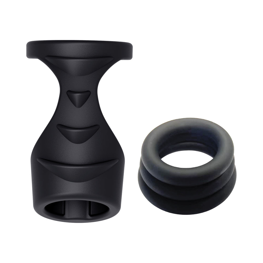 Enhancer Rockhard 4 In One Kit - Black
