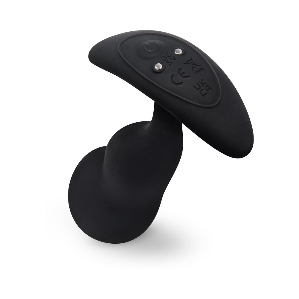 b-Vibe Remote Control P-Spot Snug Plug - Black