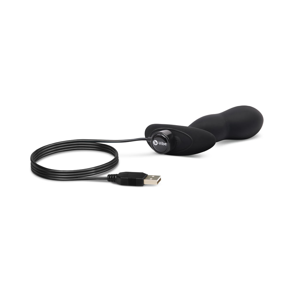 b-Vibe Remote Control P-Spot Snug Plug - Black