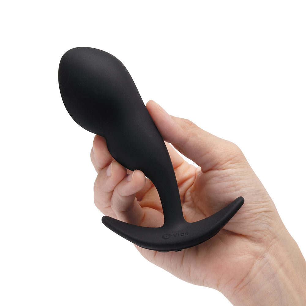 b-Vibe Remote Control P-Spot Snug Plug - Black
