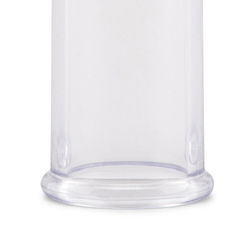 Lux Fetish Clitoral Pump w/Quick Release - Clear/Black