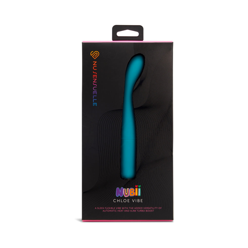 Nu Sensuelle Chloe Nubii G-Spot Vibe w/Turbo & Heat - Blue