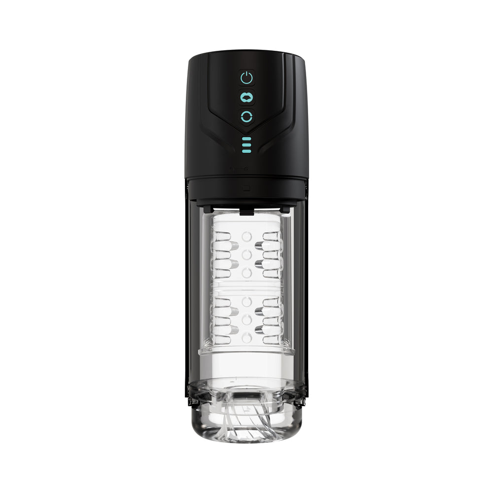 Blush M for Men Whirlwind Pro Stroker - Black