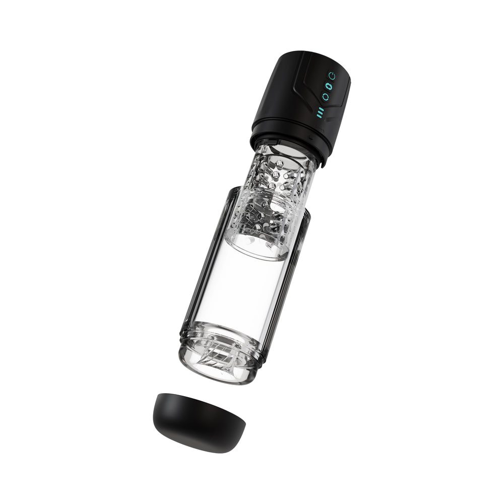 Blush M for Men Whirlwind Pro Stroker - Black