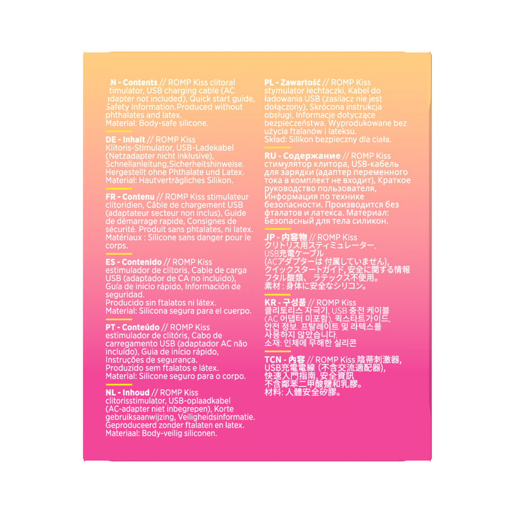ROMP Kiss Air Pulse - Pink