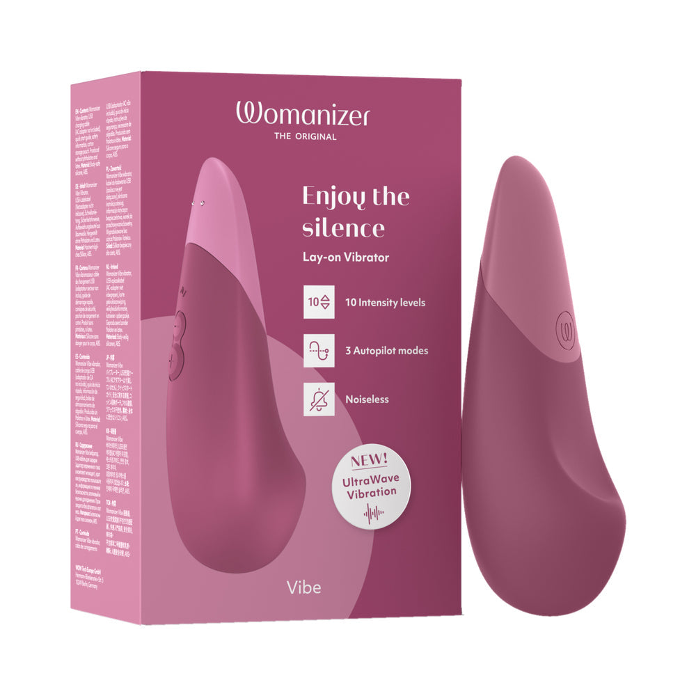Womanizer Vibe Silent Stimulator - Dusky Pink