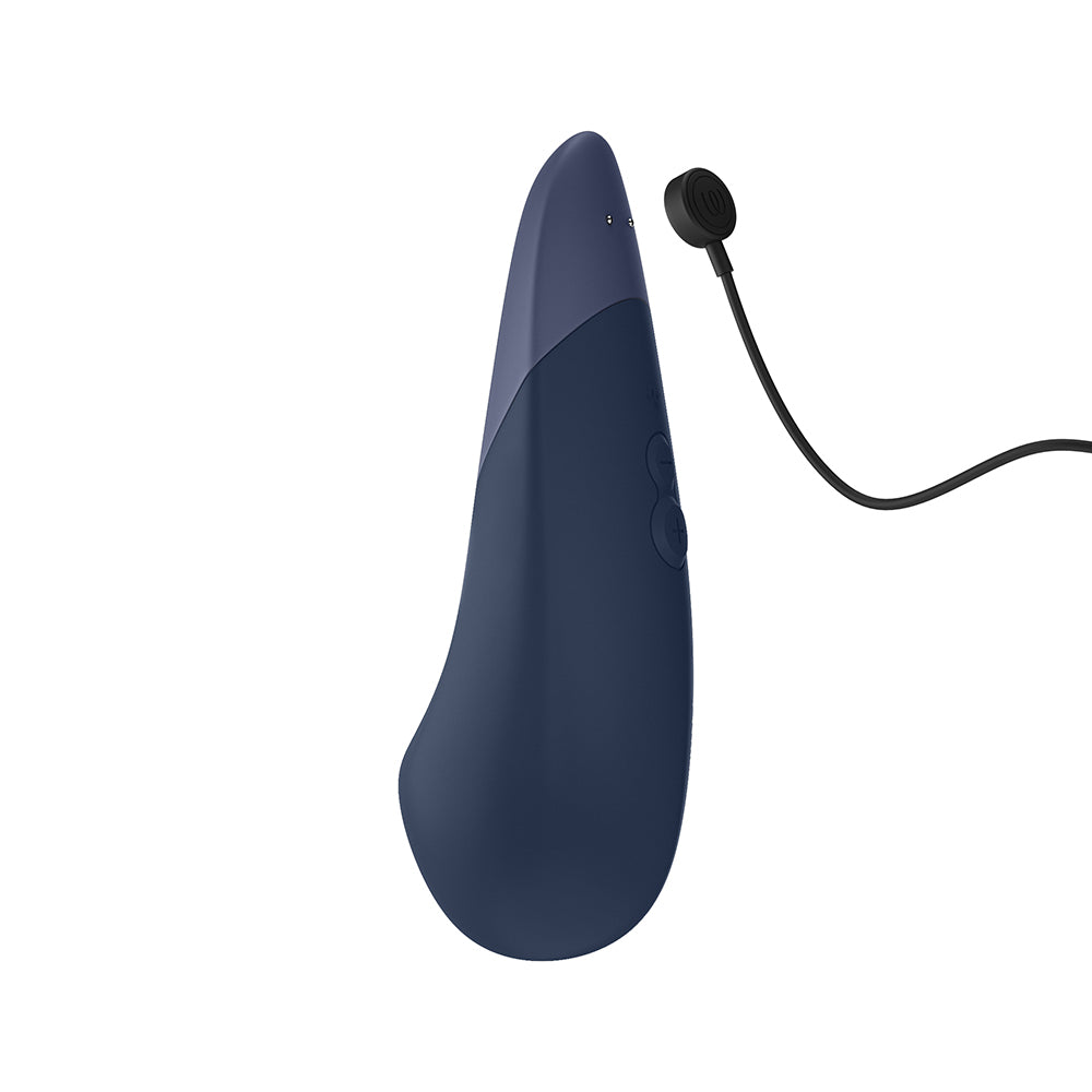 Womanizer Vibe Silent Stimulator - Dark Blue