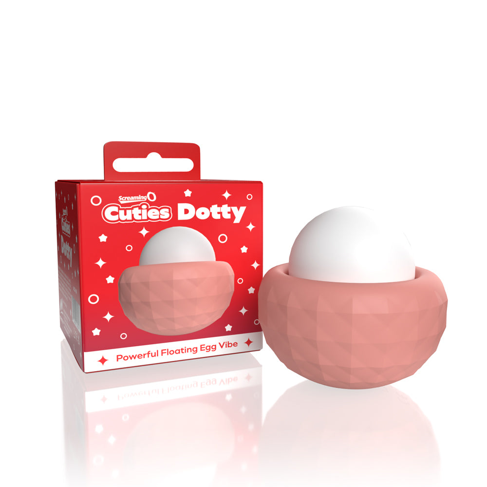 Screaming O Cuties Dotty Egg Vibrator-Dusty Rose